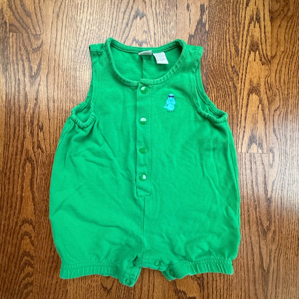 VTG Talbots Pique Romper 12 Months